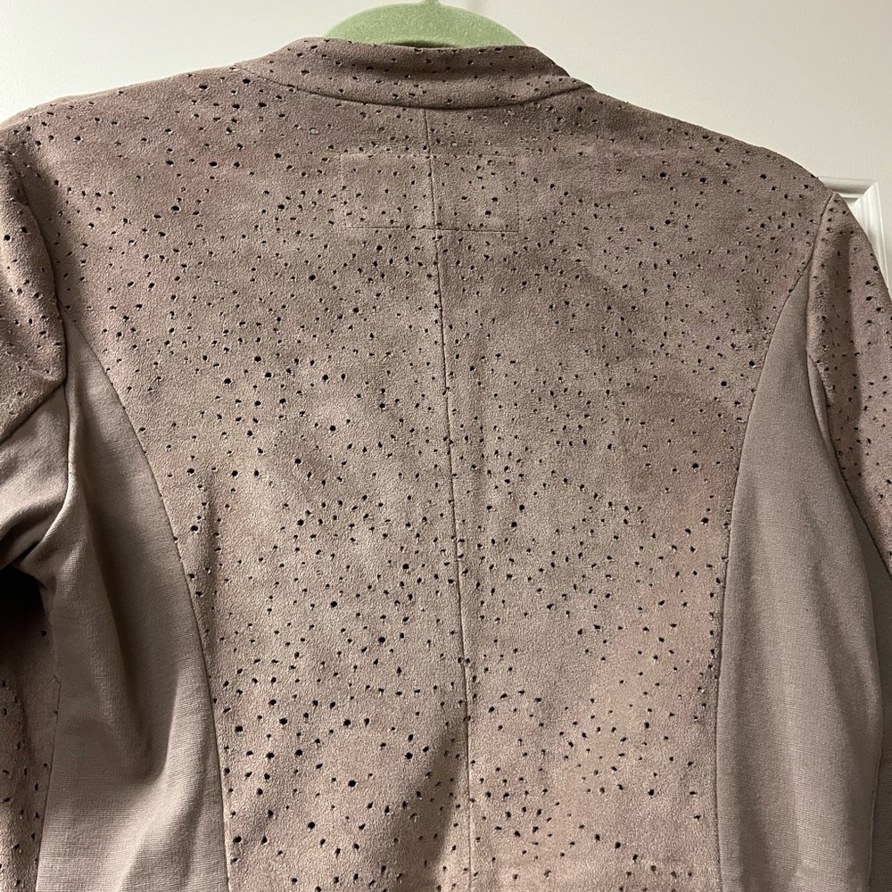 BCBG Max Azria faux suede jacket , size medium - Picture 5 of 5